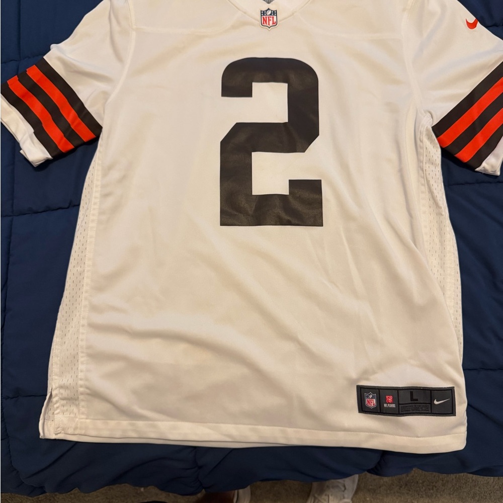 Johnny Manziel Cleveland Browns Jersey (Size:L)